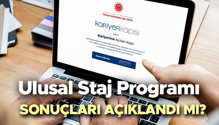 Ulusal Staj Programı sonuç tarihi 2025 son durum || Ulusal Staj Programı ne zaman açıklanacak, açıklandı mı Ulusal Staj Programı (USP) 2025 sonuçları için kritik günler...