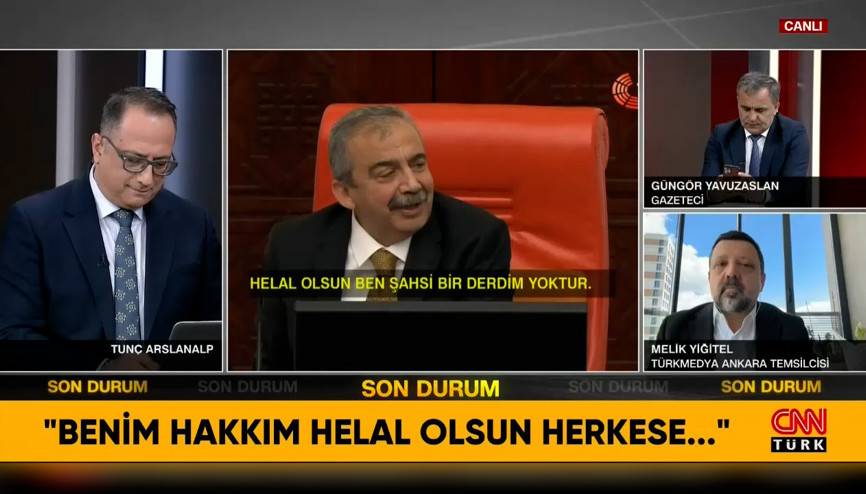 Sırrı Süreyya Önderin helallik açıklaması