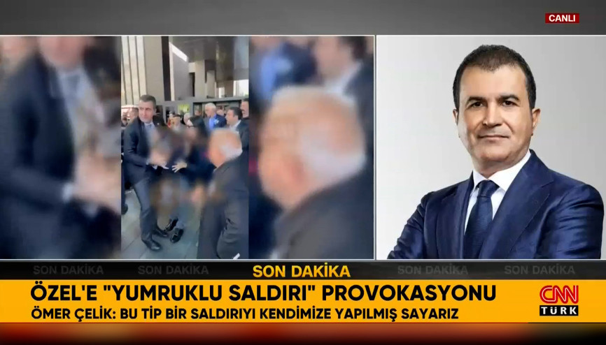 AK Parti Sözcüsü Ömer Çelik: Bu tip bir saldırıyı kendimize yapılmış sayarız