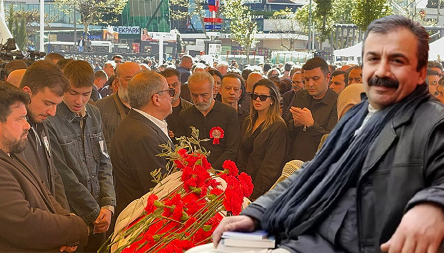 Ünlü isimlerden Sırrı Süreyya Öndere veda Dostları onu yalnız bırakmadı...