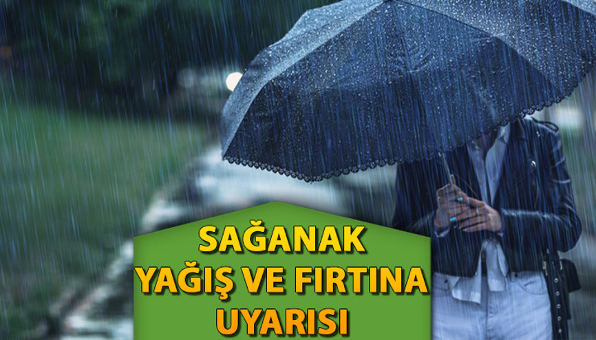 HAVA DURUMU 5 MAYIS PAZARTESİ || Meteorolojiden sağanak yağış ve fırtına uyarısı Bugün hava durumu nasıl İşte güncel tahminler