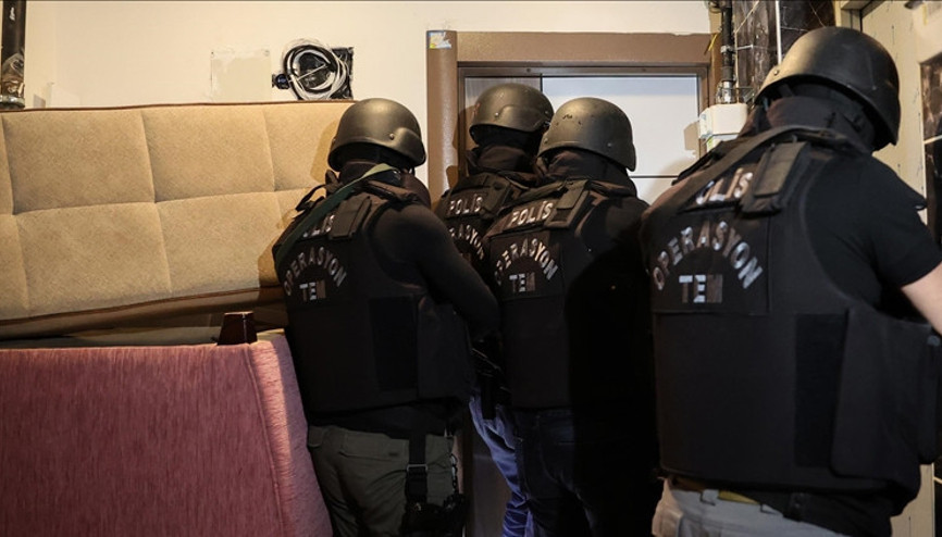 İstanbulda terör operasyonu: 8 gözaltı