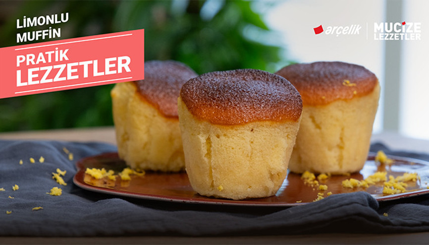 Limonlu muffin tarifi | Mucize Lezzetler