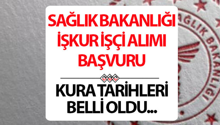 SAĞLIK BAKANLIĞI 2025 İŞÇİ / PERSONEL ALIMI BAŞVURU EKRANI VE ŞARTLARI: 3 BİN 658 SÜREKLİ İŞÇİ ALIMI İŞKUR BAŞVURU EKRANI ve ALO 170: İllere göre kontenjan ve maaş belli oldu Sağlık Bakanlığı kura çekimi ne zaman Sağlık Bakanlığı işçi alımı başvuruları ne zaman bitecek ve nasıl yapılır İŞKUR başvuru sayfası için tıklayın İşte son başvuru tarihi SAĞLIK BAKANLIĞI 2025 İŞÇİ / PERSONEL ALIMI BAŞVURU EKRANI VE ŞARTLARI: 3 BİN 658 SÜREKLİ İŞÇİ ALIMI İŞKUR BAŞVURU EKRANI ve ALO 170: İllere göre kontenjan ve maaş belli oldu Sağlık Bakanlığı kura çekimi ne zaman Sağlık Bakanlığı işçi alımı başvuruları ne zaman bitecek ve nasıl yapılır İŞKUR başvuru sayfası için tıklayın İşte son başvuru tarihi