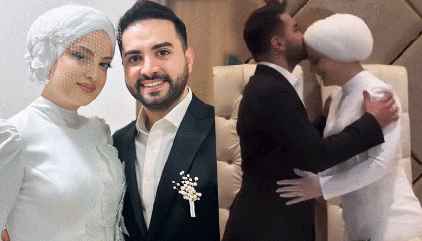 Kadir Ezildi ve Gamze Türkmen evlendi