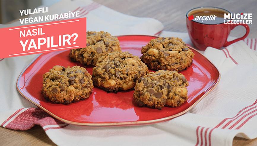 Vegan yulaflı kurabiye nasıl yapılır | Mucize Lezzetler