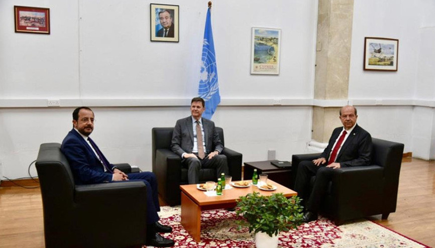 KKTC ve Rum Yönetimi liderleri görüştü