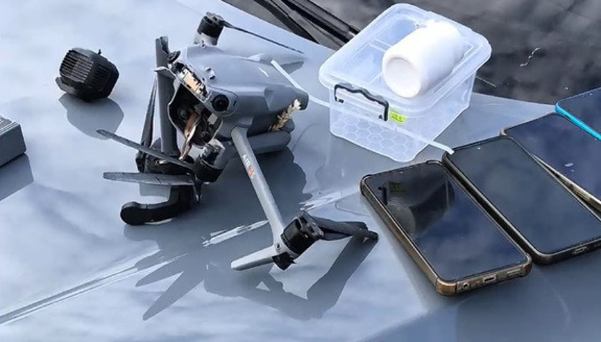 İzmirde dron ile uyuşturucu sevkiyatı