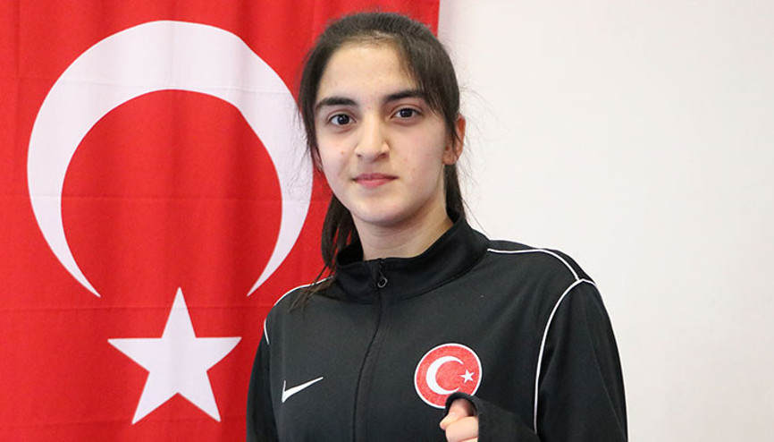 Milli tekvandocu Berfin Avcının hedefi dünya şampiyonluğu