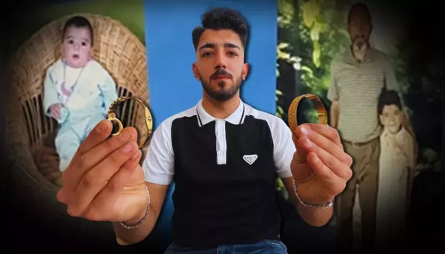 21 yıl önce 2 bileziğe evlatlık verilen Sefa, biyolojik ailesini bulana 2 bilezik ödül verecek