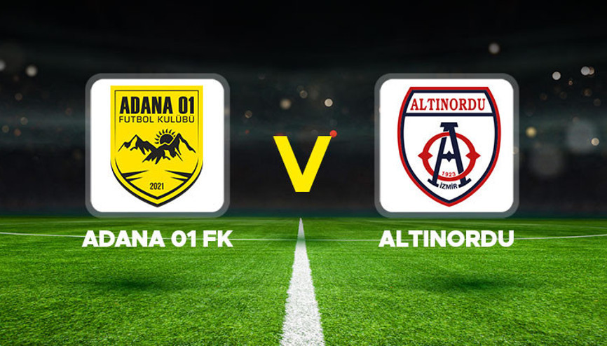 Adana 01 FK – Altınordu maçı ne zaman, saat kaçta, hangi kanalda