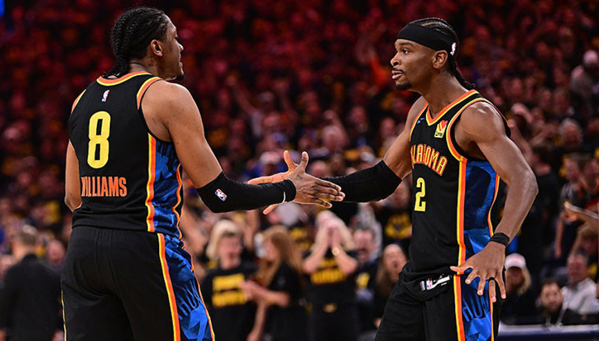 NBA Oklahoma City Thunder, seriyi eşitledi