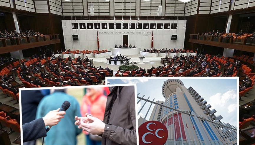 MHPden sokak röportajları için TBMMye kanun teklifi MHPden sokak röportajları için TBMMye kanun teklifi