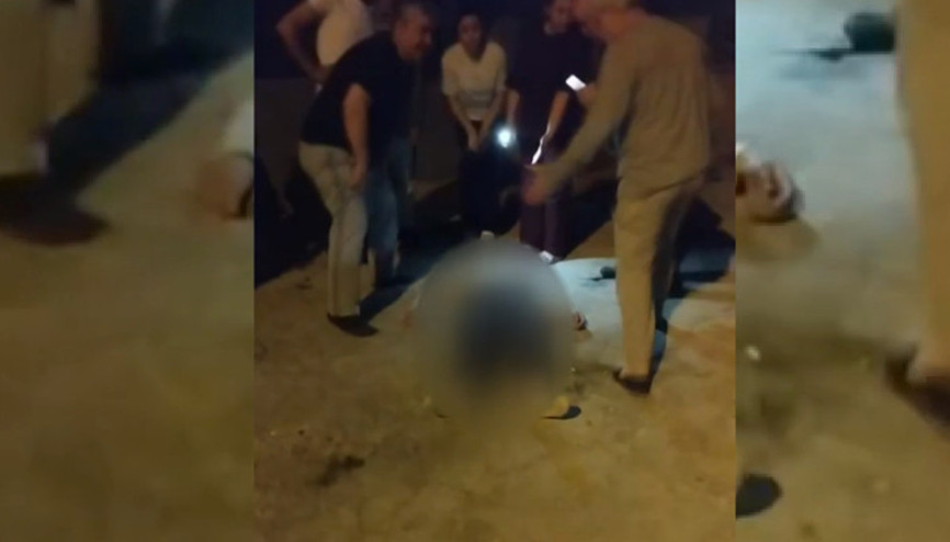 Evine gelen eski nişanlısının elinde bıçak gören kadın, balkondan atladı