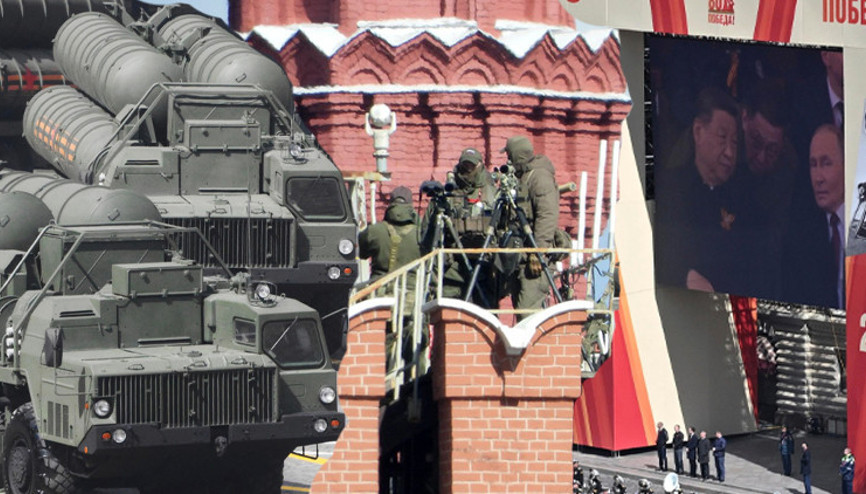 Rusyada görkemli tören: Putinden Batıya gözdağı