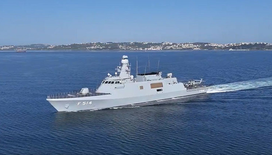 MSB, ATMACA Güdümlü Mermisinin TCG Kınalıadadan yapılan atış anlarını paylaştı