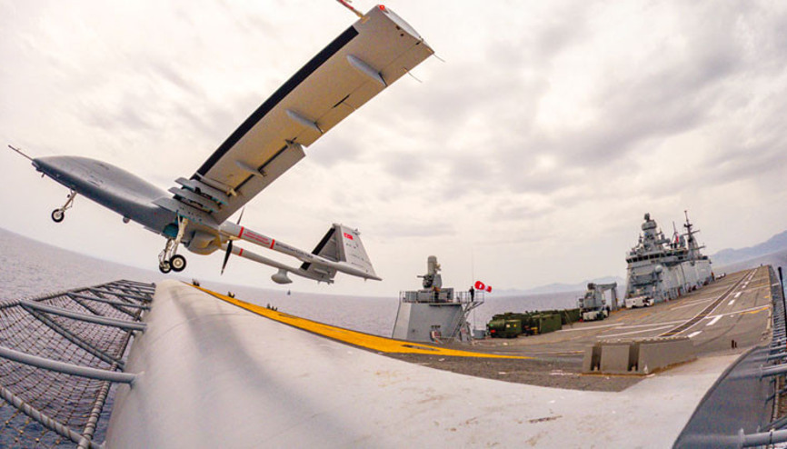 Bayraktar TB3 SİHA’lardan DENİZKURDU atışları