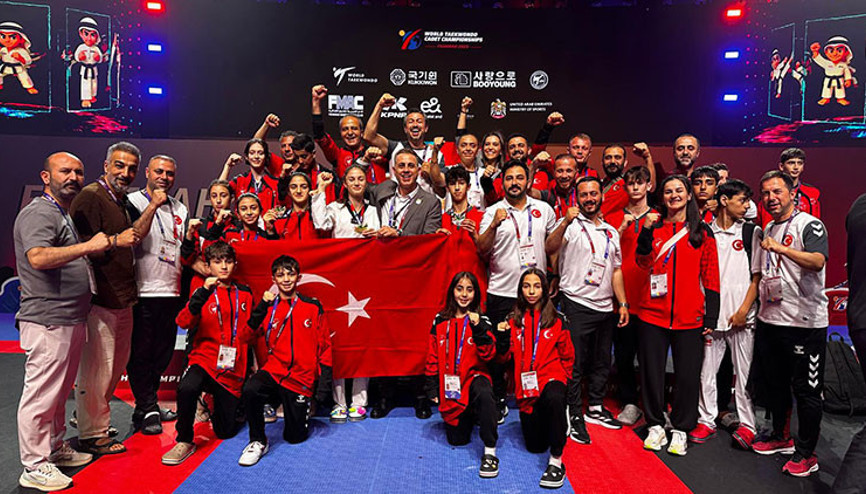 Dünya Yıldızlar Tekvando Şampiyonasında Sena Yılmaz şampiyon oldu