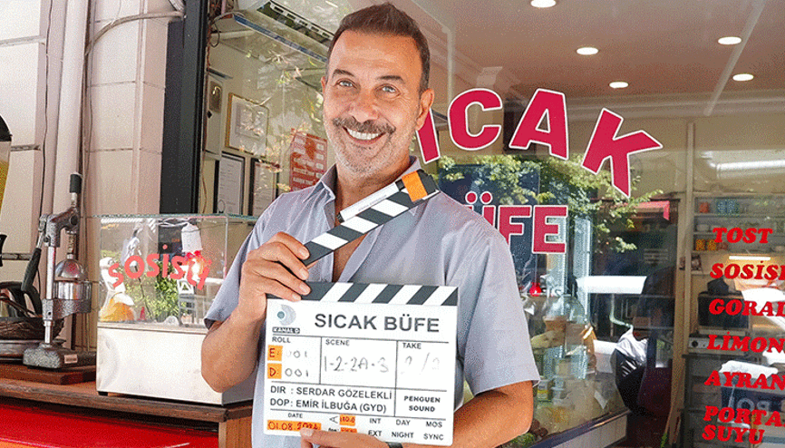 Sıcak Büfe setinin divası Hakan Yılmaz