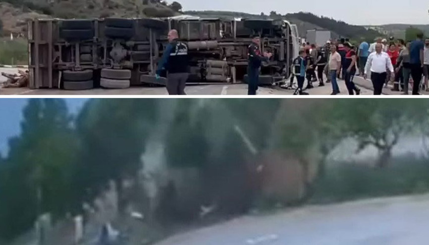 8 kişi hayatını kaybetmişti Çanakkaledeki korkunç kazanın görüntüleri ortaya çıktı