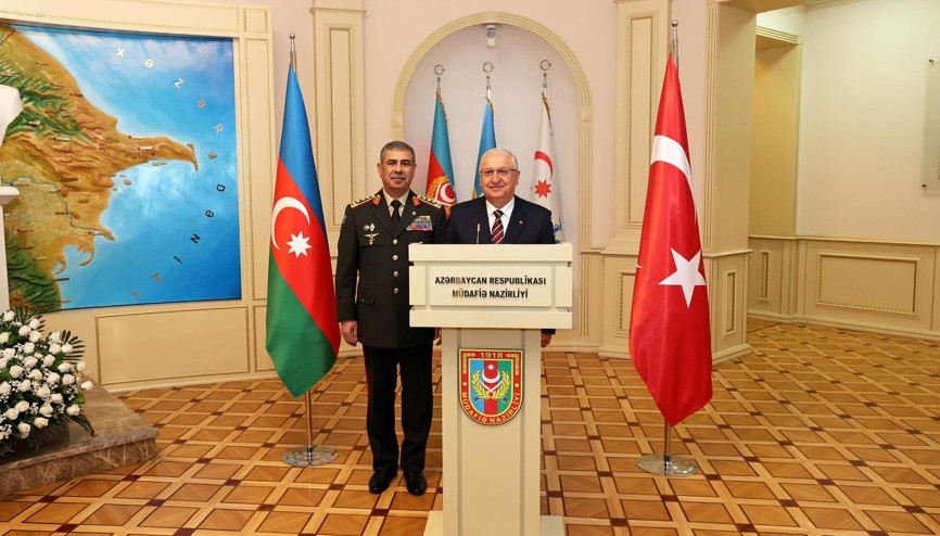 Milli Savunma Bakanı Gülerin Azerbaycan temasları devam ediyor