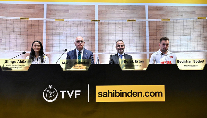 Türkiye Voleybol Milli Takımlar’a yeni sponsor