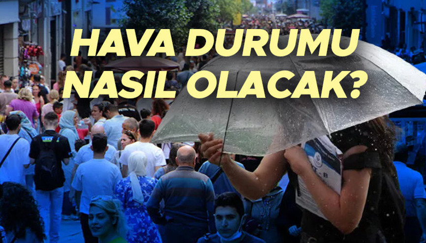 Hava durumu tahminleri il il | Bugün (14 Mayıs) hava nasıl olacak Yağmur yağacak mı Meteorolojiden son dakika sağanak uyarısı Kuvvetli olacak...