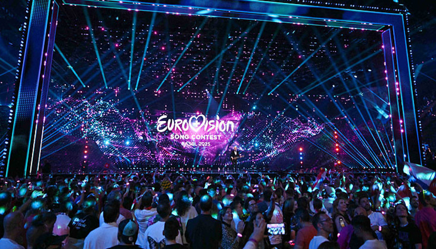 Eurovision’un ilk yarı finalinde, Gazze’ye destek