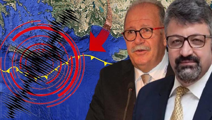 İki gündür beşik gibi sallanıyoruz Önce Marmara şimdi Akdeniz... 9 büyüklüğünde deprem üretebilir