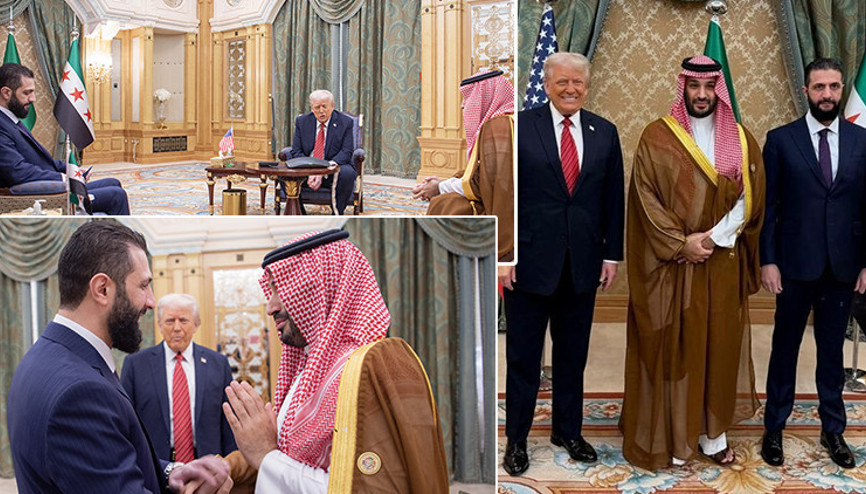 Son dakika... Kritik zirve: Cumhurbaşkanı Erdoğan, Trump, Şara ve Prens Selman görüştü