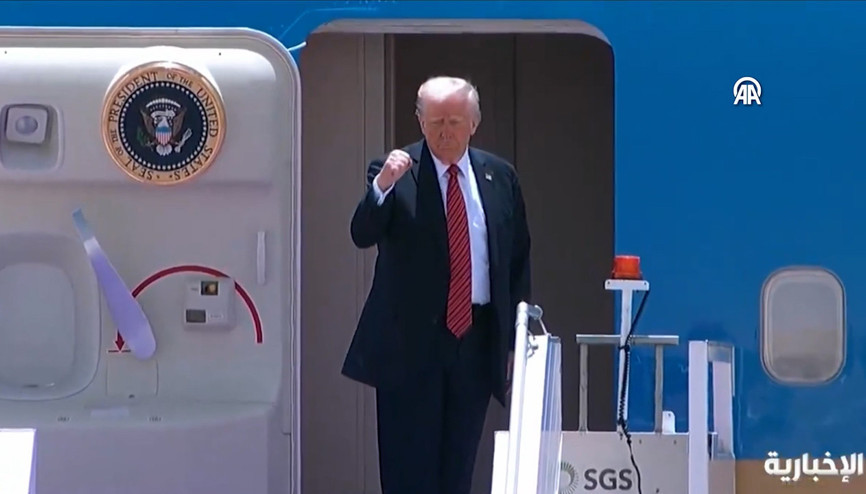 ABD Başkanı Trump, Suudi Arabistandan ayrıldı