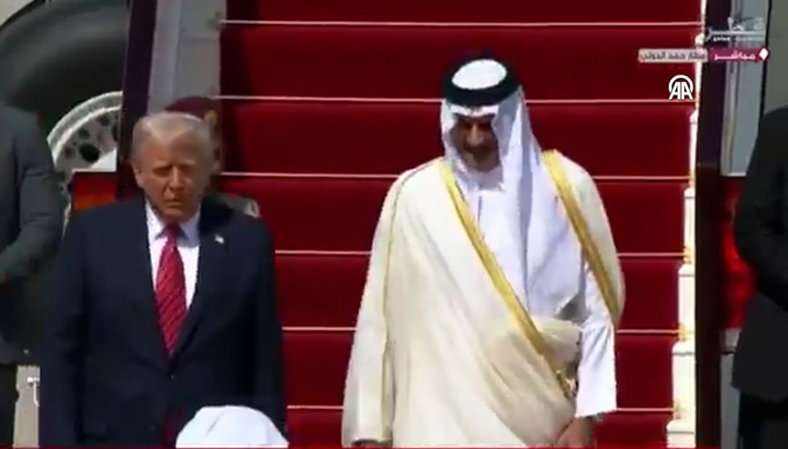 ABD Başkanı Donald Trump, Katar’da