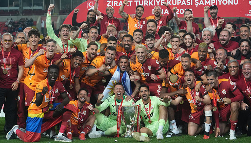 Galatasaray, Türkiye Kupasında 5 sezonluk şampiyonluk hasretini dindirdi