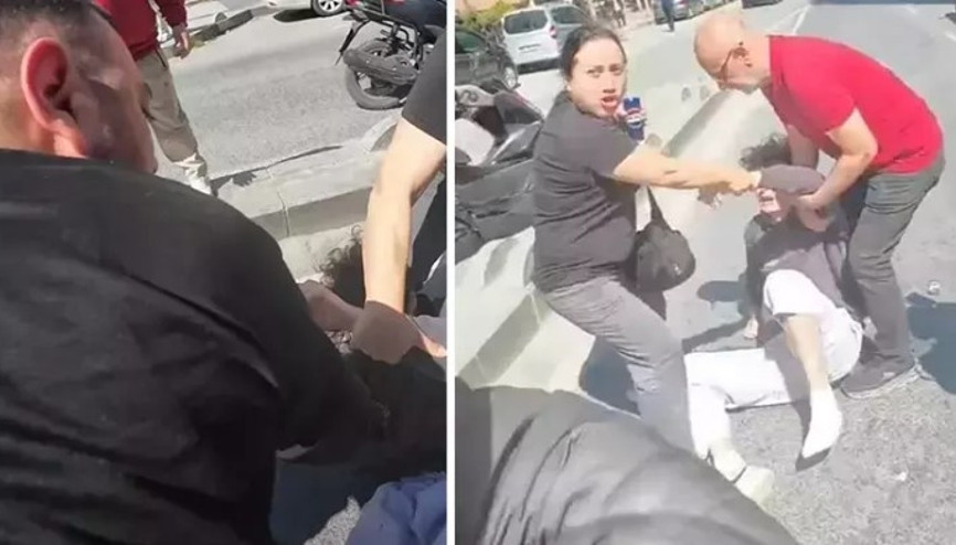 Esenyurt’ta yaya geçidinde tekmeli yol verme kavgası kamerada Esenyurt’ta yaya geçidinde tekmeli yol verme kavgası kamerada