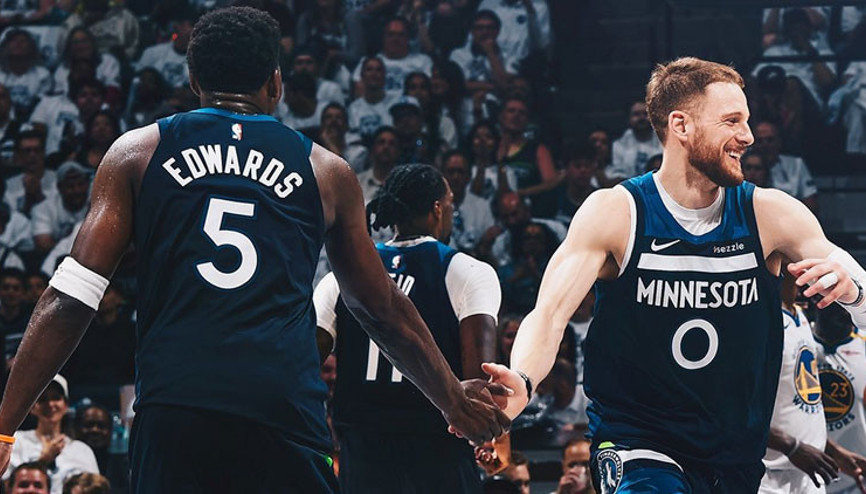 Timberwolves, Batı Konferansında finale yükseldi