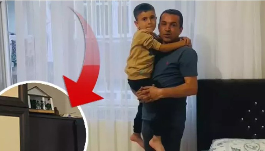 Eve giren kumru, 5 yaşındaki çocuğun odasına yuva yaptı