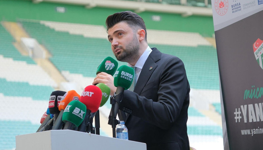 Bursaspor Başkanı Enes Çelik: Yeni sezon bambaşka olacak