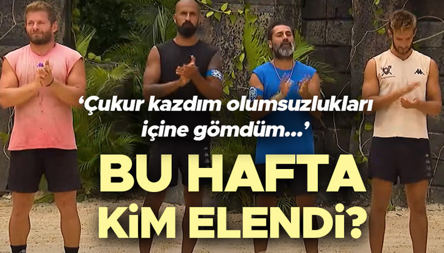 SURVİVOR KİM ELENDİ, DÜN KİM GİTTİ (15 MAYIS 2025) | Dün akşam Survivor son bölümde kim veda etti, Sedat mı İsmail mi elendi, eleme düellosunu kim kazandı Şaşırtan ayrılık: Çukur kazdım, olumsuzlukları içine gömdüm...