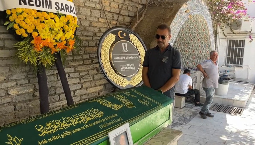 Acı haberi sette aldı