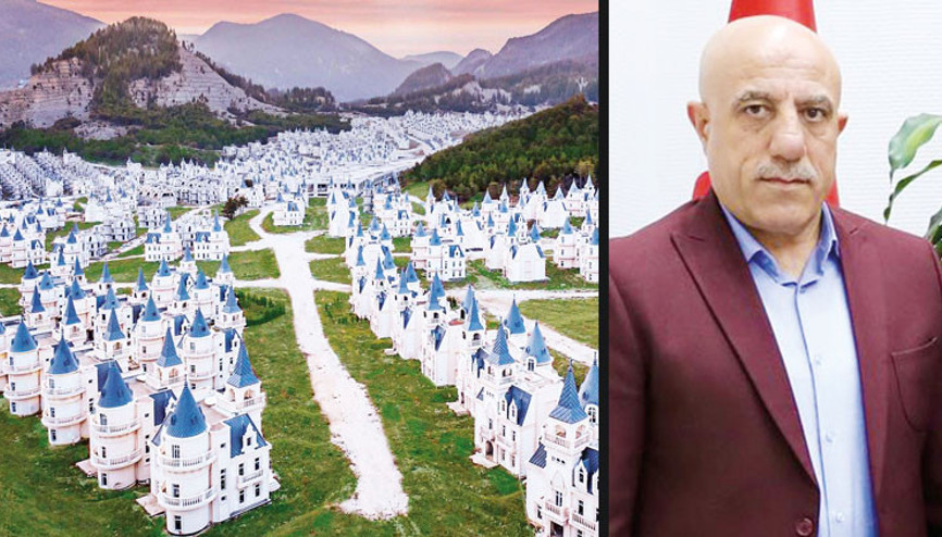 Mavi kuleli ‘şato’larda masal bitti kaos başladı Mavi kuleli ‘şato’larda masal bitti kaos başladı