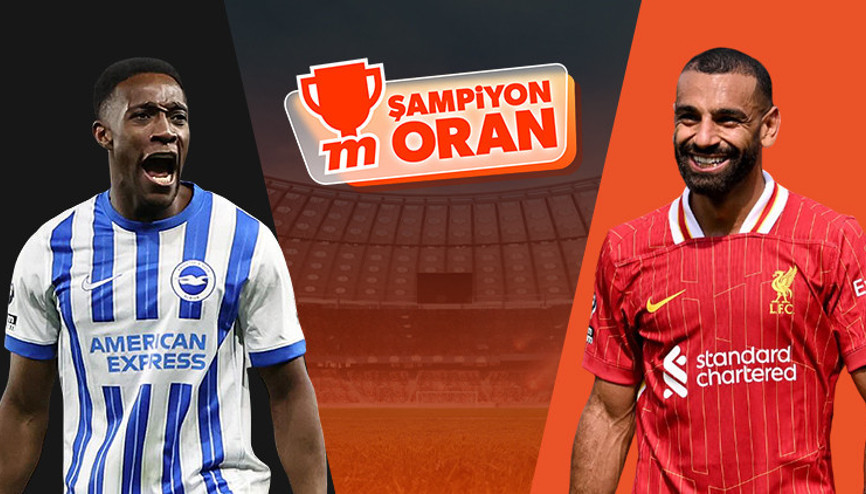 Şampiyon Liverpool, Brighton deplasmanında Maçın heyecanı Şampiyon Oranlar ve Canlı Sohbet ile Mislide
