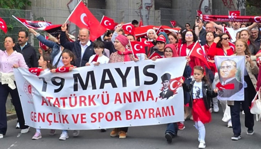 Almanya’da yediden yetmişe unutulmaz 19 Mayıs