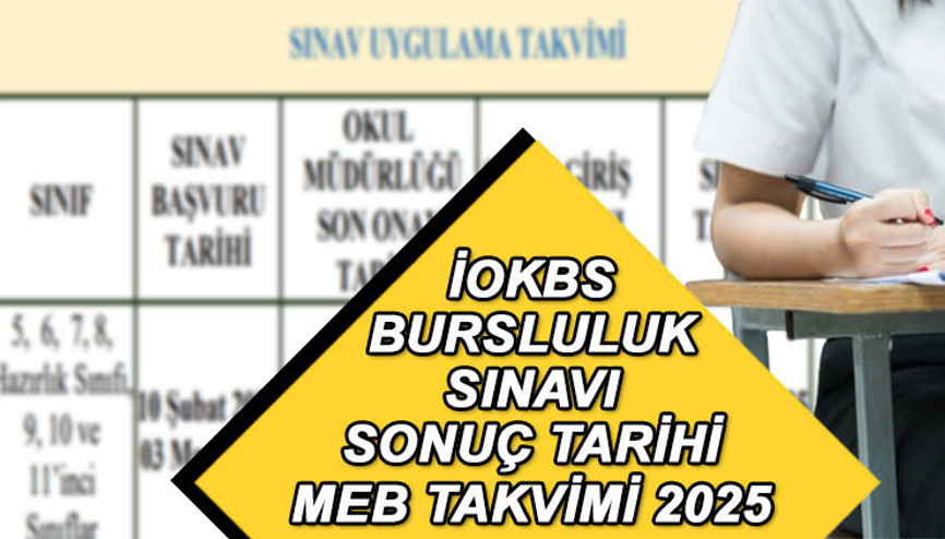 İOKBS BURSLULUK SINAVI 2025 SONUÇLARI AÇIKLANMA TARİHİ BELLİ OLDU 2025 Bursluluk Sınavı sonuçları ne zaman açıklanacak, açıklandı mı İOKBS sonuçları nereden, nasıl sorgulanır MEB takvim bilgisi İOKBS BURSLULUK SINAVI 2025 SONUÇLARI AÇIKLANMA TARİHİ BELLİ OLDU 2025 Bursluluk Sınavı sonuçları ne zaman açıklanacak, açıklandı mı İOKBS sonuçları nereden, nasıl sorgulanır MEB takvim bilgisi