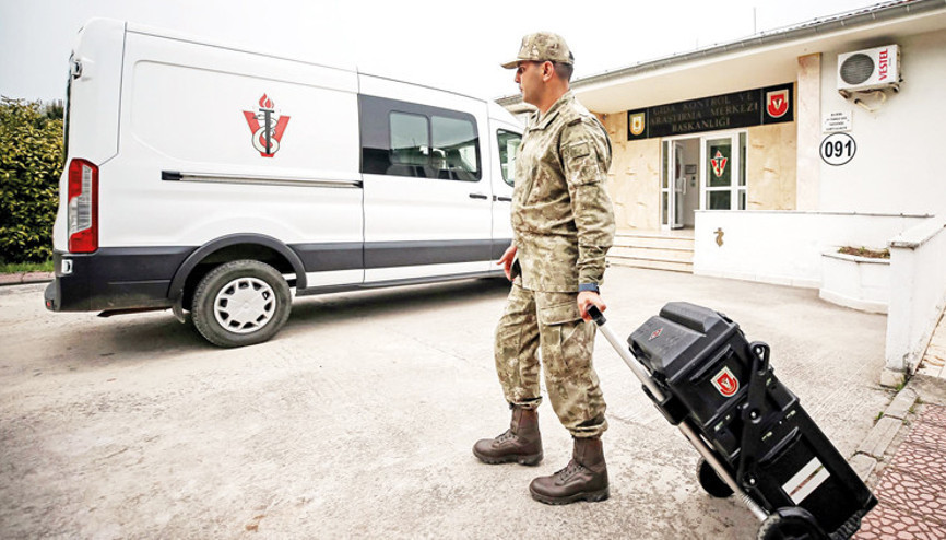 Mehmetçiğin sağlığı bu laboratuvara emanet