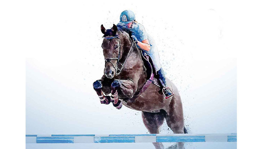 Kemer Country Club’da engel atlama yarışması heyecanı