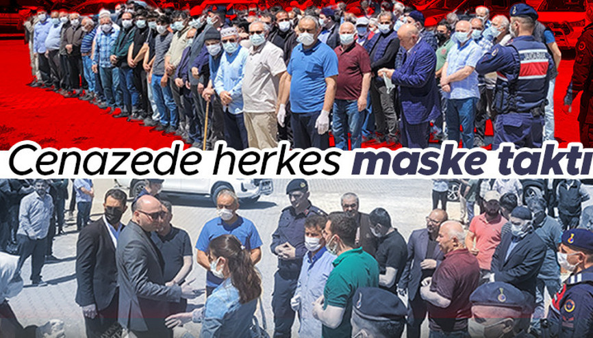 Kene kabusu geri döndü 1,5 yaşındaki Metehan KKKA kurbanı oldu... Cenazede herkes maske taktı