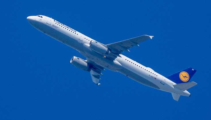 Lufthansa uçağında korku dolu anlar