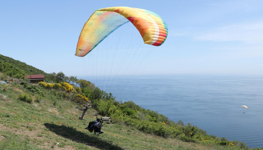 Öğrencilere adrenalin dolu ders, unutulmaz anlar yaşadılar