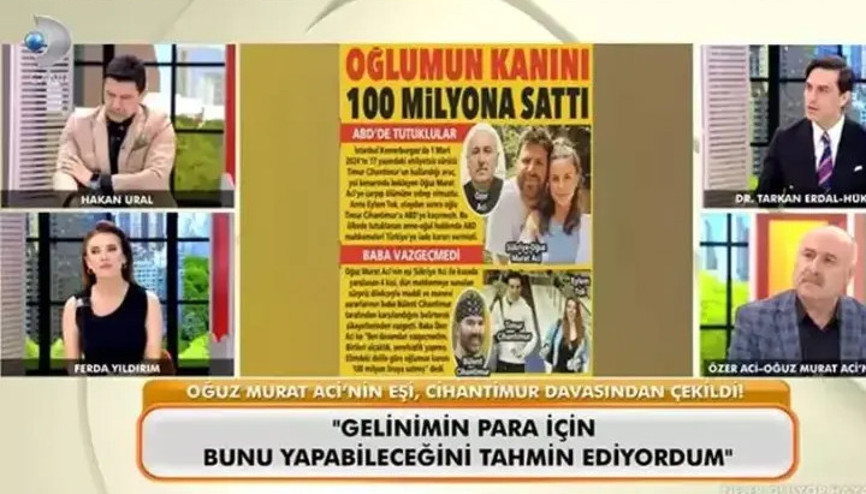 Oğuz Murat Acinin babasından gelinine çok sert tepki Oğuz Murat Acinin babasından gelinine çok sert tepki