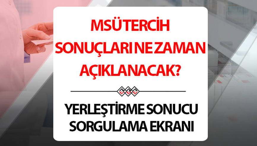 MSÜ TERCİH SONUÇLARI SORGULAMA 2025 || 2025 Milli Savunma Üniversitesi (MSÜ) tercih ve yerleştirme sonuçları açıklandı mı nereden açıklanacak, açıklandı mı İşte ÖSYM sorgulama ekranı